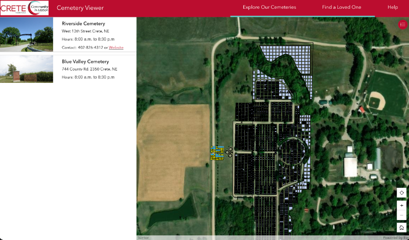 cemetery online maps