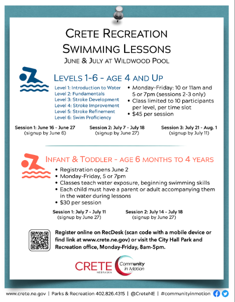 swimming lessons