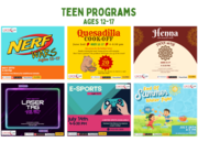 Summer Reading Teen Program graphic
