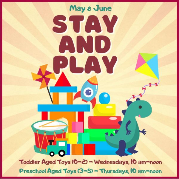 stay and play at the library