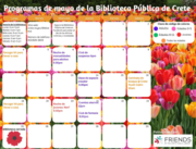 library monthly calendar