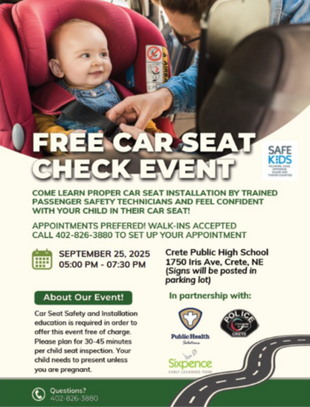 car seat check event