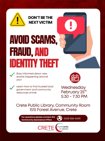 avoid scams presentation Feb. 25